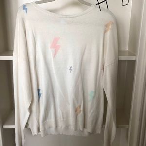 Lightning bolt sweater